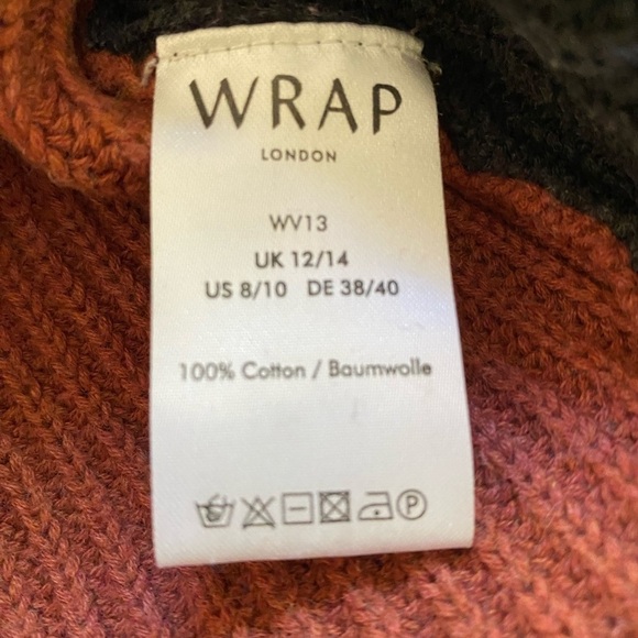 Wrap London Color Block Sweat 8/10 - Picture 4 of 5